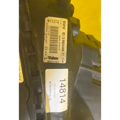 14814 фара передняя BMW 1 E81 E87 2008