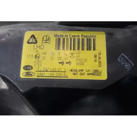 1EJ247045 фара передняя Ford Fiesta 2008