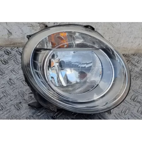 45540748DX фара передняя Fiat 500 2008