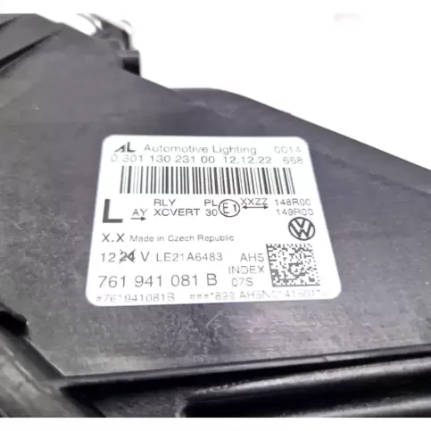 761941081B фара передняя Volkswagen Touareg III 2017