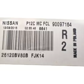 90097164 фара передня Nissan Juke I F15 2015
