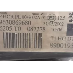 9630869680 фара передняя Peugeot 206 2003