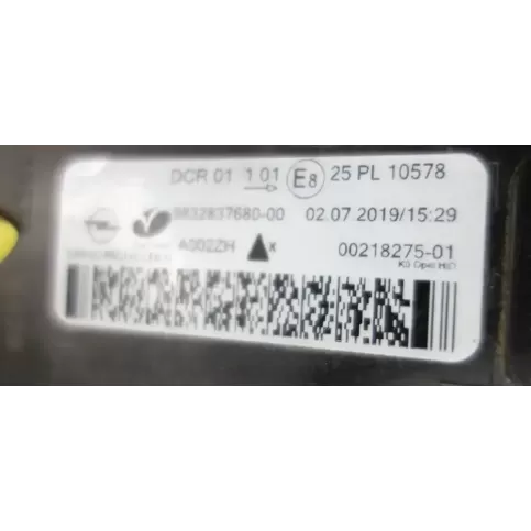 983283768000 фара передня Opel Zafira C 2019