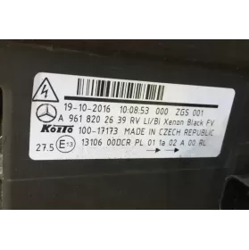 A9618202639 фара передняя Mercedes-Benz Actros 2016