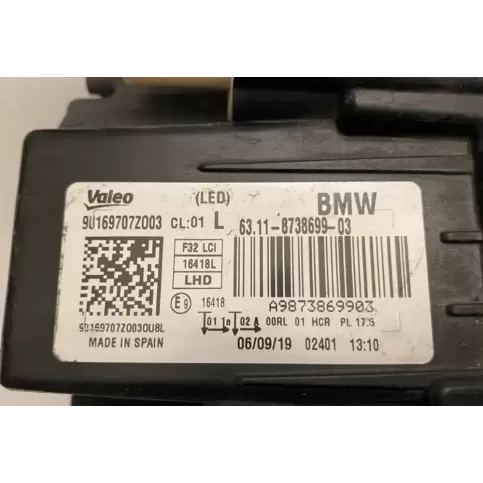 A9873869903 фара передня BMW 4 F32 F33 2017