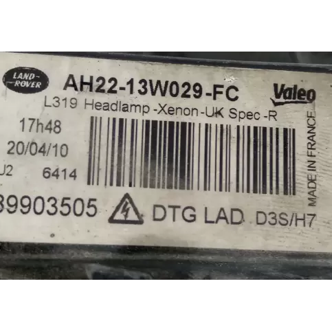 AH2213W029FC фара передняя Mercedes-Benz A W169 2004