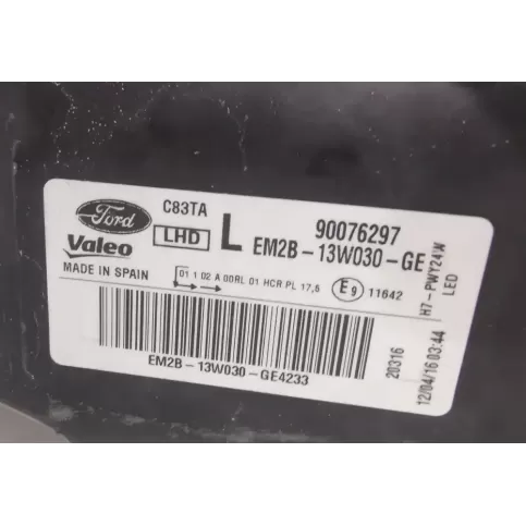 EM2B-13W030 фара передняя Ford S-MAX 2019