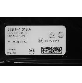 0020503806 фара передняя Skoda Karoq 2020