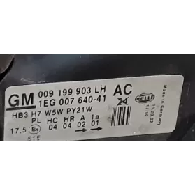009199903 фара передняя Opel Astra G 2002
