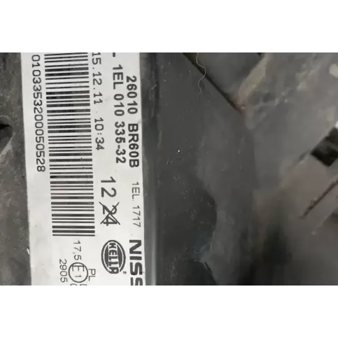 0103353200050528 фара передняя Nissan Qashqai 2010