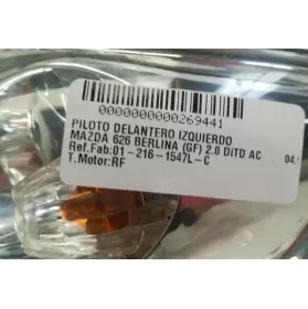 012161547LC фара передняя Mazda 626 1997
