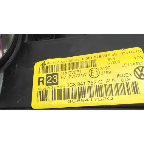 030127828205 фара передняя Volkswagen PASSAT CC 2015