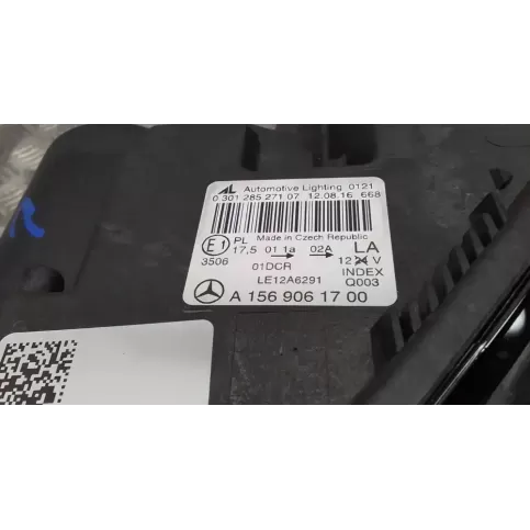 030128527107 фара передняя Mercedes-Benz GLA W156 2015