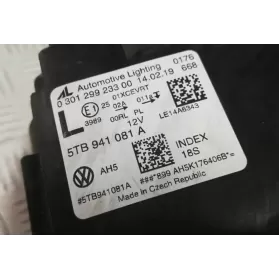 030129923300 фара передняя Volkswagen Touran III 2016