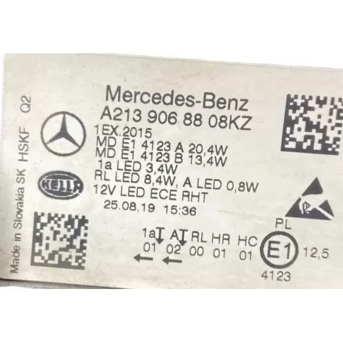 1EX2015 фара передняя Mercedes-Benz E W213 2019