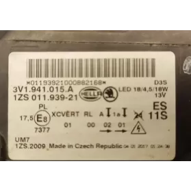 1ZS01103021 фара передняя Skoda Superb B8 (3V) 2016