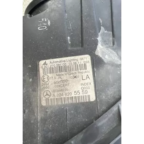 2048205559 фара передня Mercedes-Benz C W204 2011