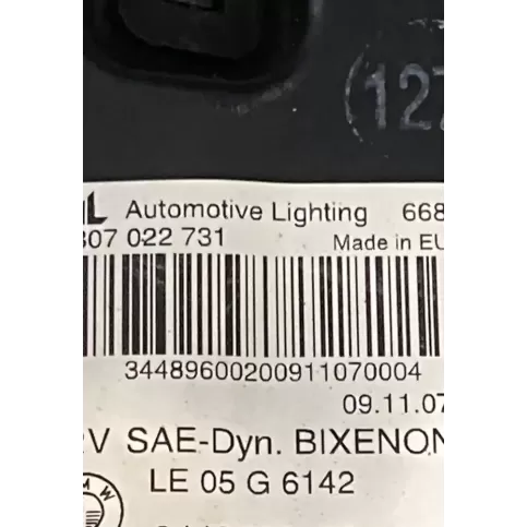 3448960 фара передня BMW X3 E83 2008
