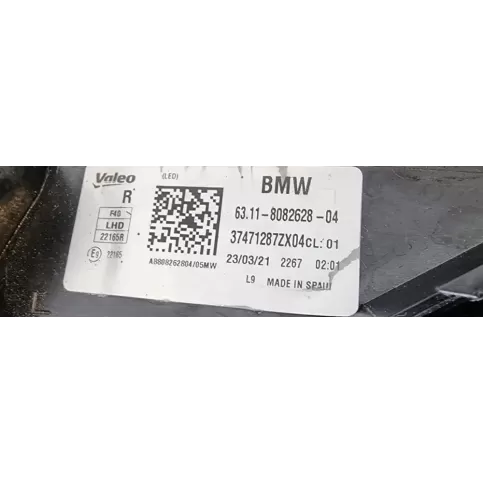 37471287ZX040L фара передня BMW 1 F40 2020