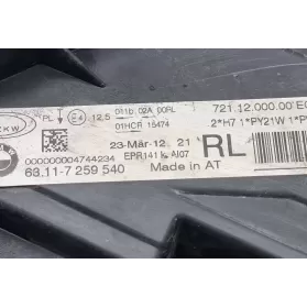 63117259540 фара передня BMW 3 F30 F35 F31 2014