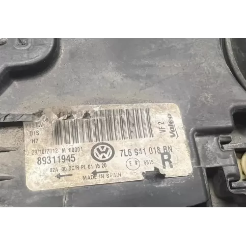 7L6941018 фара передняя Volkswagen Touareg I 2006