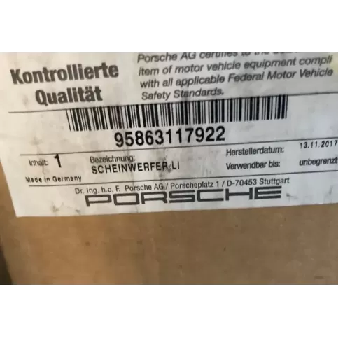 7P5941031AC фара передня Porsche Cayenne (92A) 2011