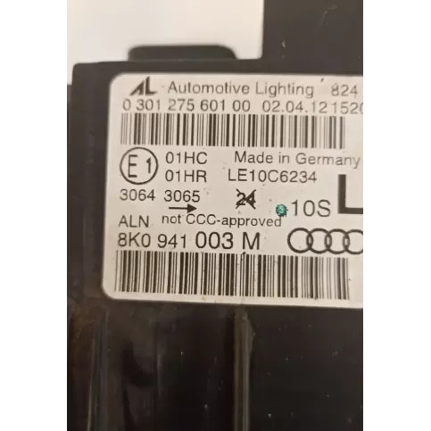 8K0941003M фара передня Audi A4 S4 B8 8K 2012