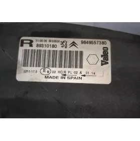9649557390 фара передняя Citroen Xsara Picasso 1999