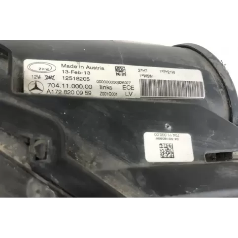 A1728200959 фара передняя Mercedes-Benz SLK R172 2013
