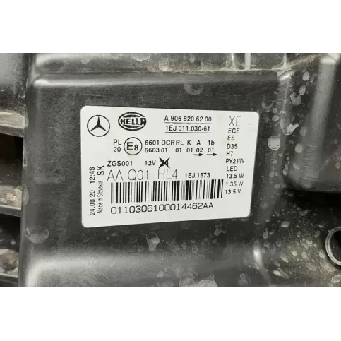 A9068206200 фара передняя Mercedes-Benz Sprinter W906 2007