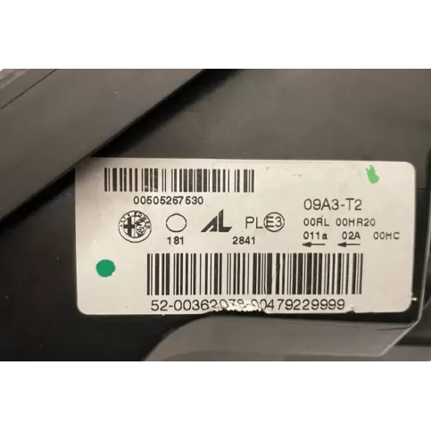 00505267530 фара передняя Alfa Romeo Giulietta 2017