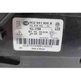 0107934400140915 фара передняя Volkswagen Beetle A5 2014