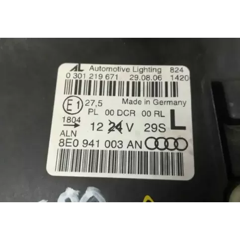 0301219671-COCHE фара передняя Audi A4 S4 B6 8E 8H 2002