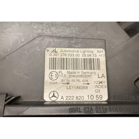 030127623300 фара передняя Mercedes-Benz S W222 2013