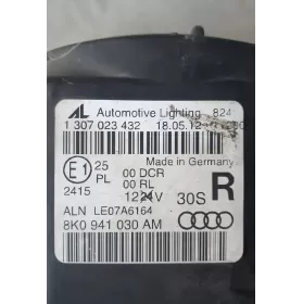 1307023432 фара передняя Audi A4 S4 B8 8K 2010