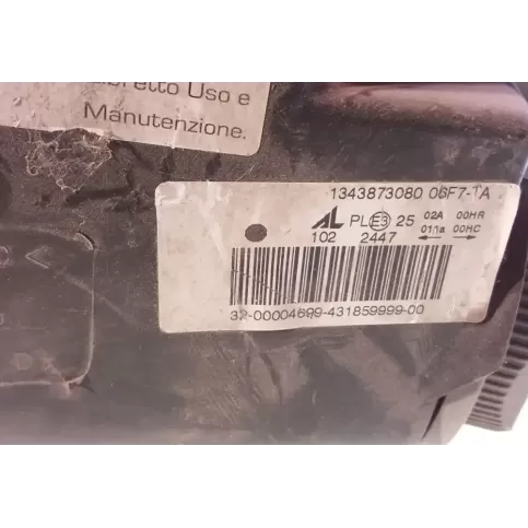 1343873080 фара передняя Fiat Ducato 2007
