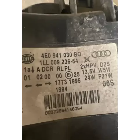 1LL00923664 фара передняя Audi A8 S8 D3 4E 2006