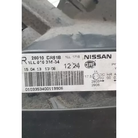1LL01033534 фара передняя Nissan Qashqai 2013