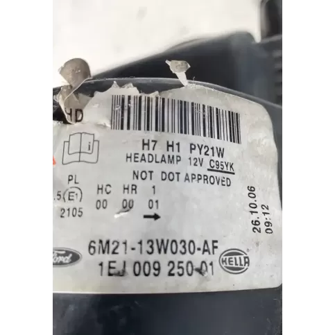 6M2113W030AF фара передняя Ford S-MAX 2008