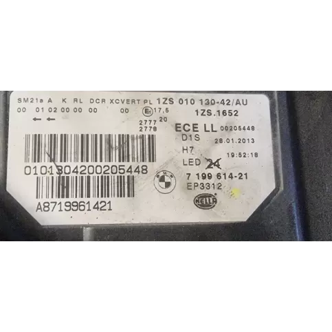 7237547 фара передня BMW 5 GT F07 2011