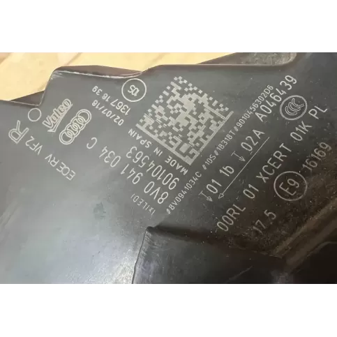 8V0941034C фара передняя Audi A3 S3 8V 2015