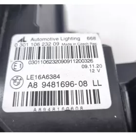 9481696-08 фара передня BMW 3 G20 G21 2018