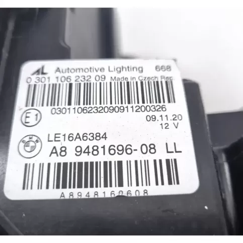 9481696-08 фара передня BMW 3 G20 G21 2018