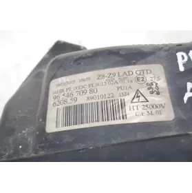9654670980 фара передняя Peugeot 607 2005