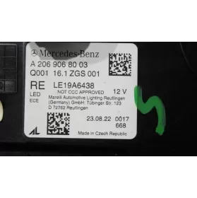 LE19A6438 фара передняя Mercedes-Benz C W206 2021
