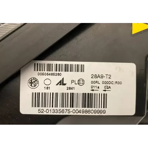 00505485280 фара передняя Alfa Romeo Giulietta 2019