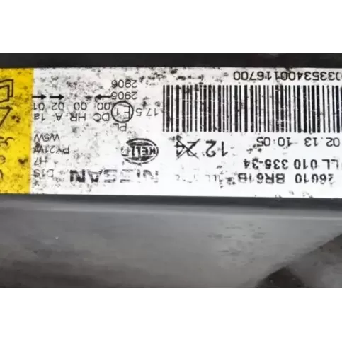0103353400116700 фара передняя Nissan Qashqai 2013