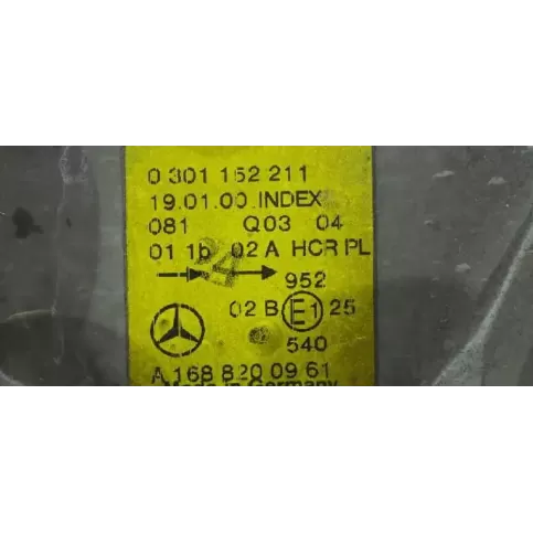 0301152012 фара передняя Mercedes-Benz A W168 1997