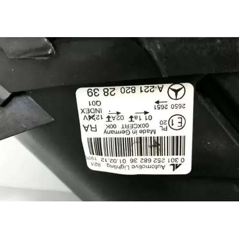 030125268236 фара передняя Mercedes-Benz S W221 2012