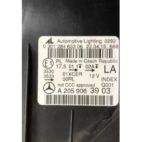 030128463306 фара передняя Mercedes-Benz C W205 2016